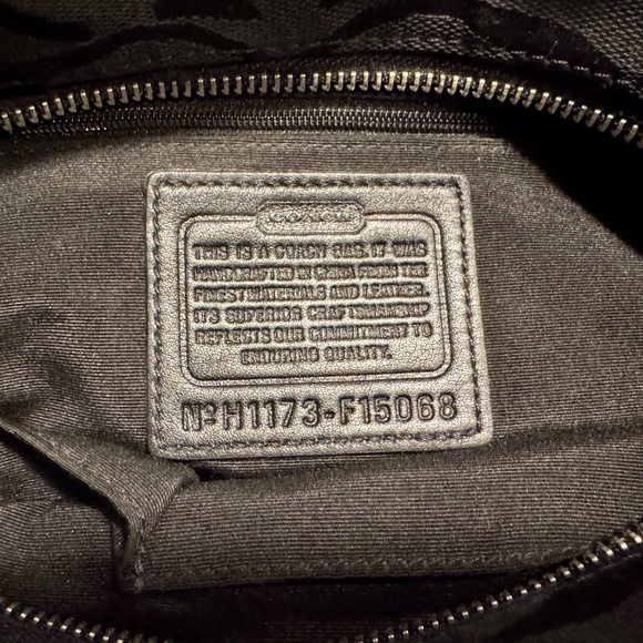 Coach Black Handbag - Picture 5 of 5